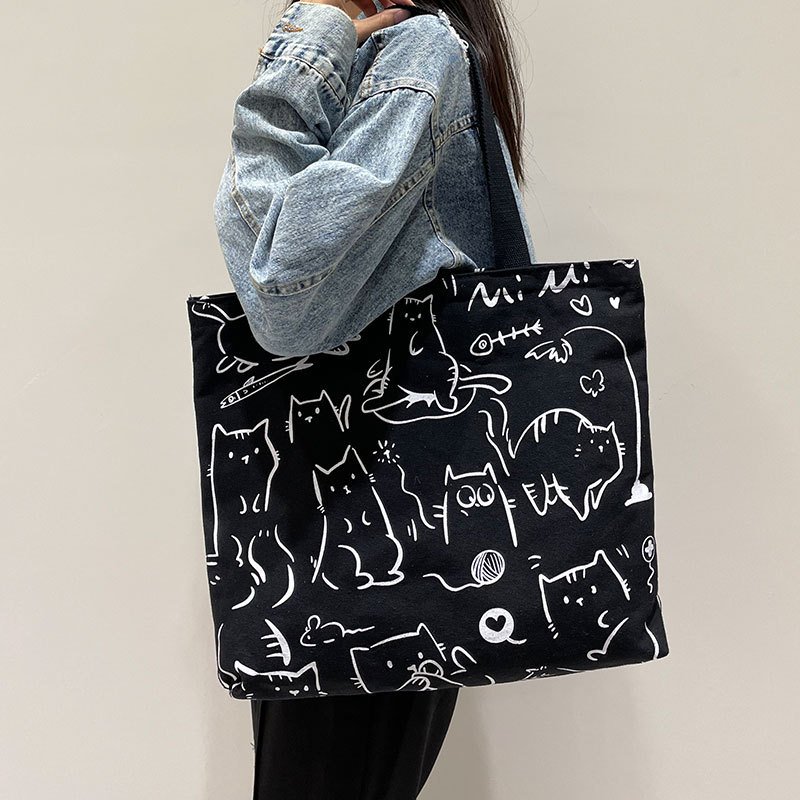 Women's Creative Printed High-capacity Crossbody Bag Women's Creative Printed High-capacity Crossbody Bag